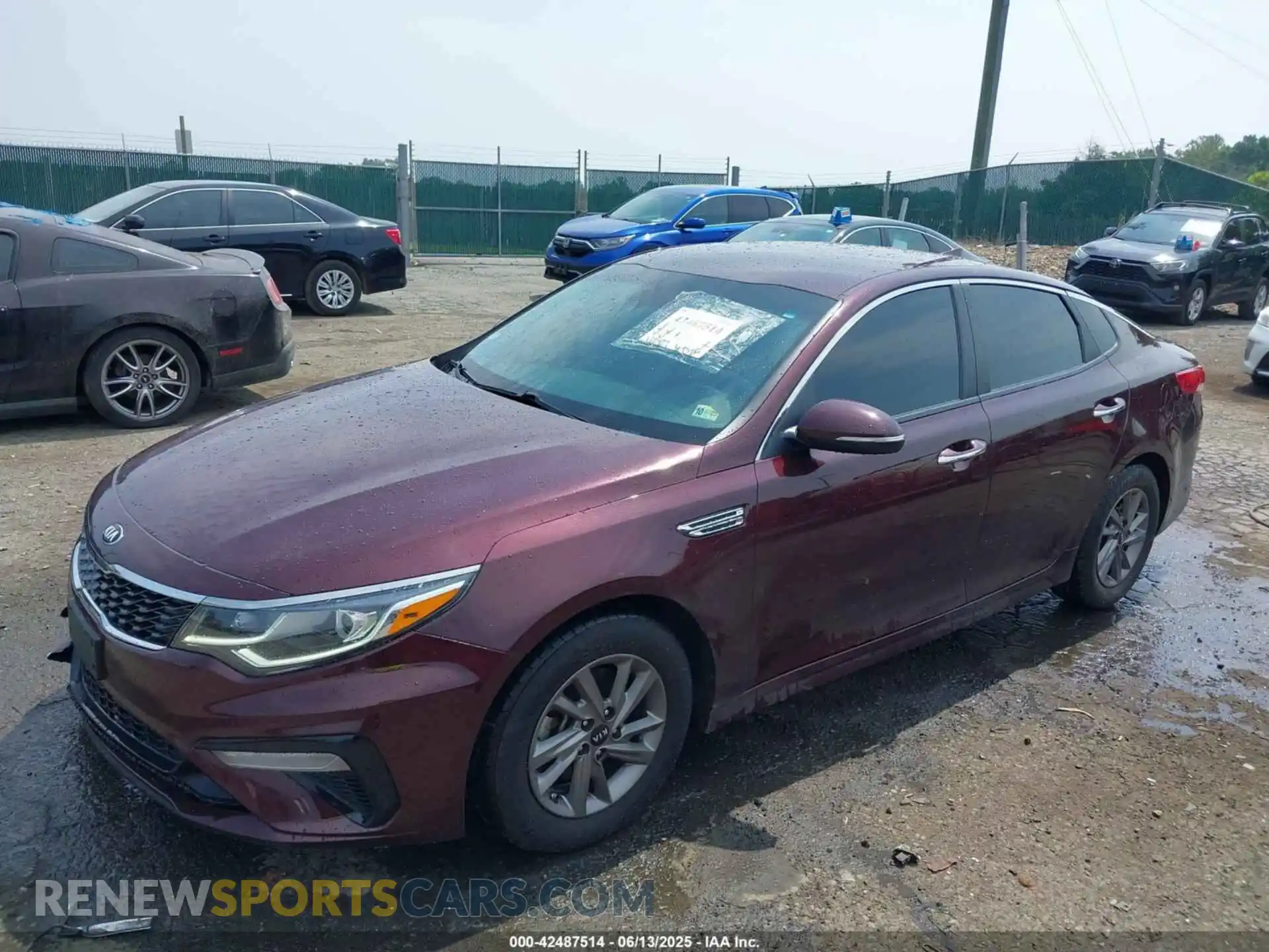 2 Photograph of a damaged car 5XXGT4L33LG434810 KIA OPTIMA 2020