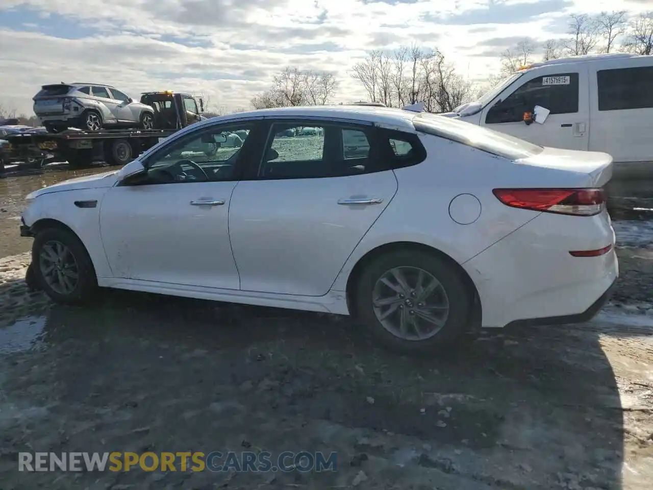 2 Photograph of a damaged car 5XXGT4L33LG444558 KIA OPTIMA 2020