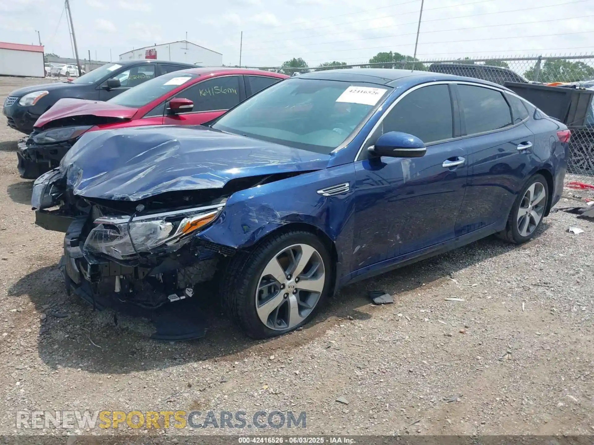 2 Photograph of a damaged car 5XXGT4L34LG406644 KIA OPTIMA 2020