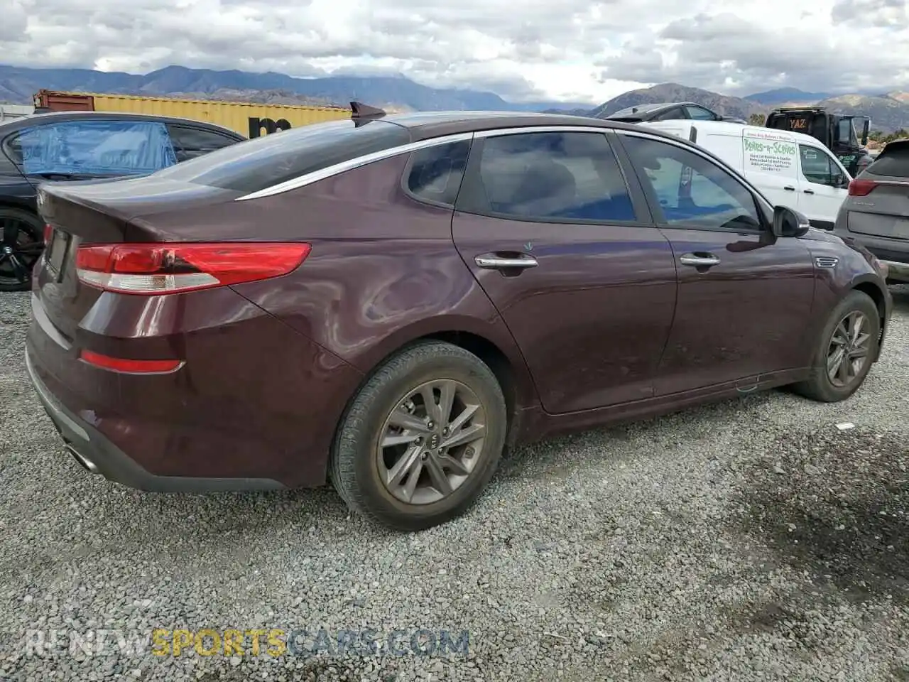 3 Photograph of a damaged car 5XXGT4L34LG416560 KIA OPTIMA 2020