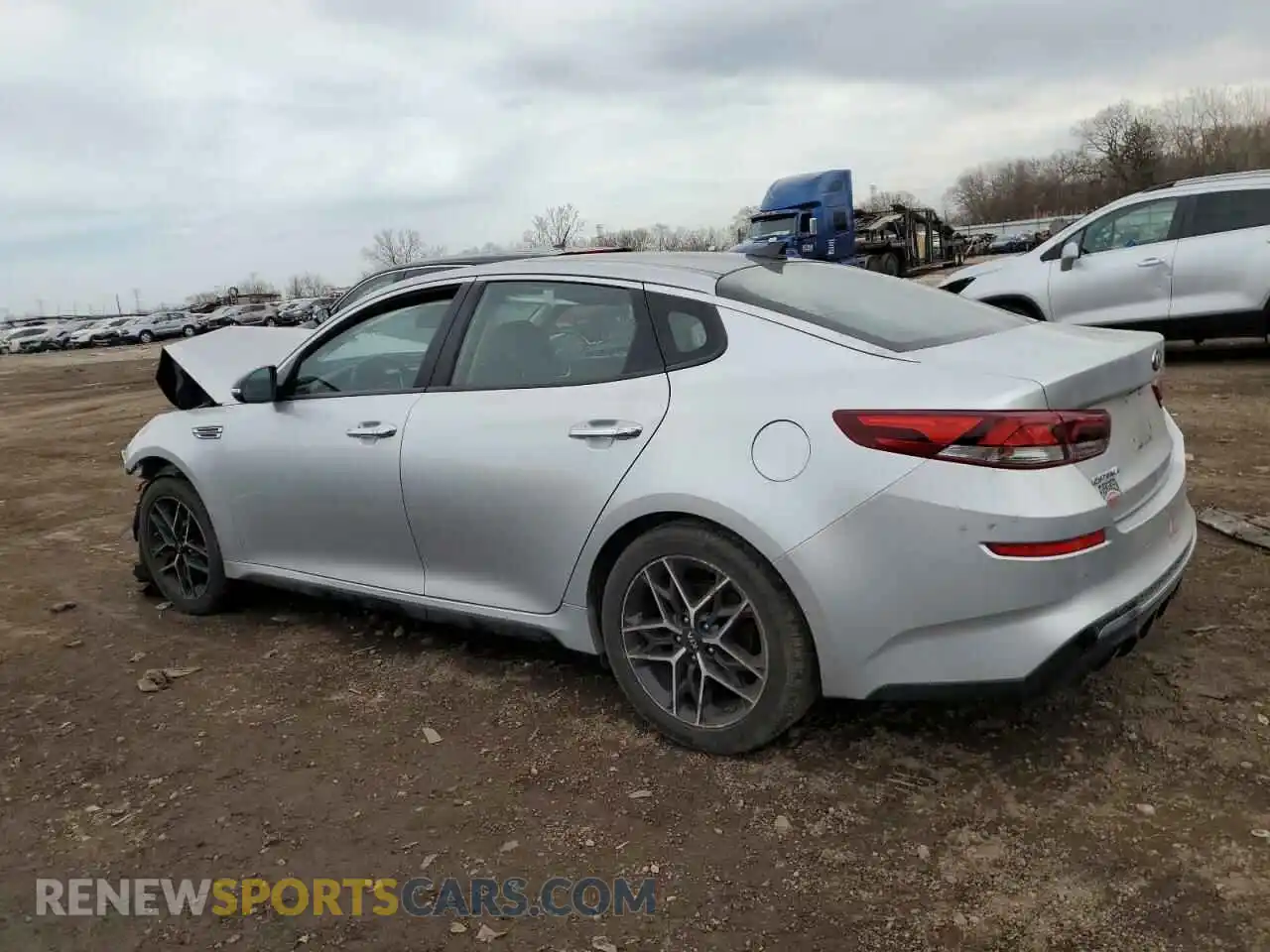 2 Photograph of a damaged car 5XXGT4L34LG449512 KIA OPTIMA 2020