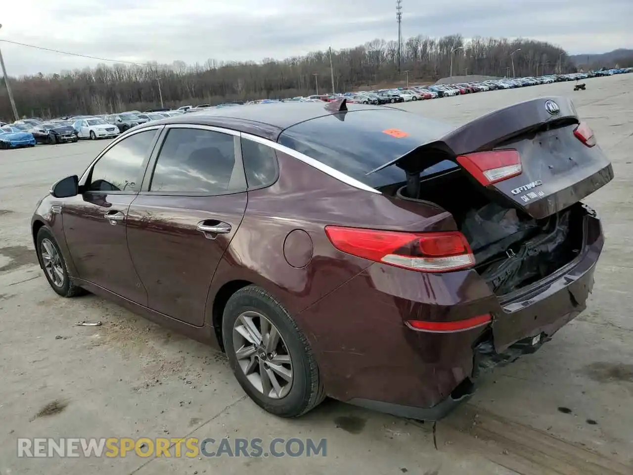 2 Photograph of a damaged car 5XXGT4L35LG385691 KIA OPTIMA 2020
