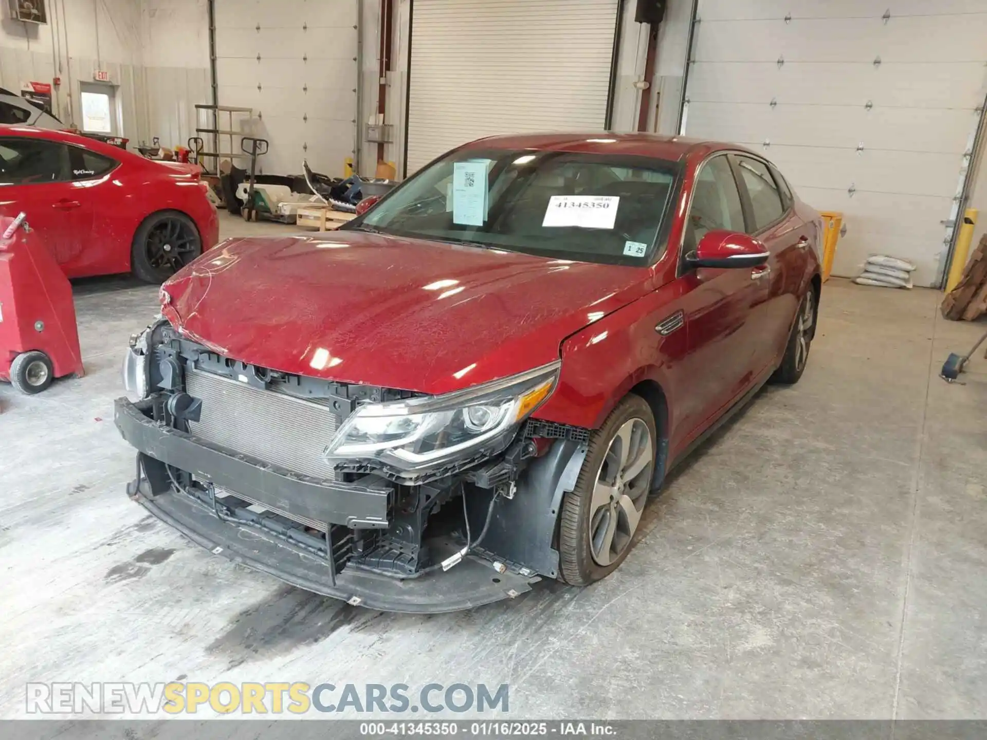 2 Photograph of a damaged car 5XXGT4L35LG397372 KIA OPTIMA 2020