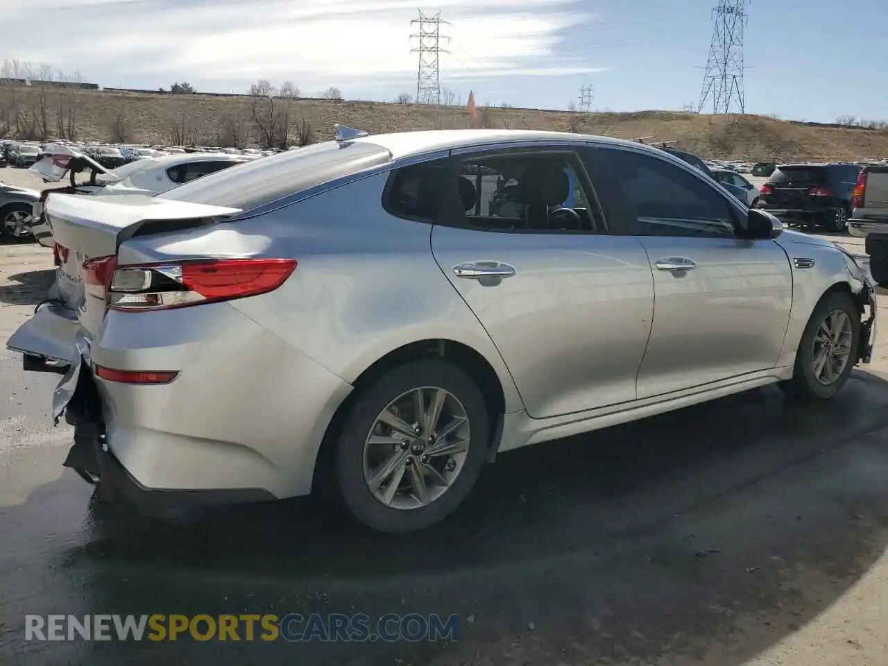 3 Photograph of a damaged car 5XXGT4L35LG450121 KIA OPTIMA 2020