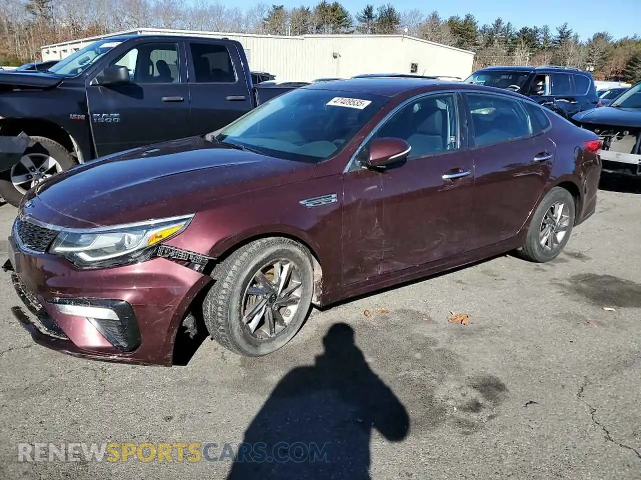 1 fotografías del automóvil dañado 5XXGT4L36LG387546 KIA OPTIMA 2020