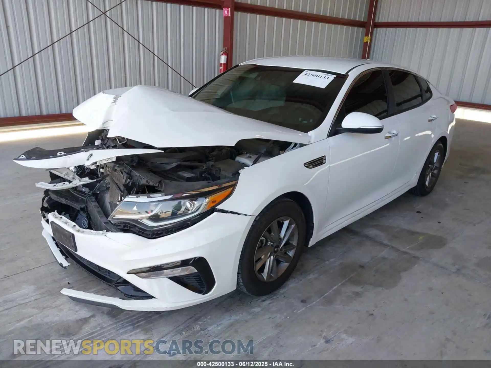 2 Photograph of a damaged car 5XXGT4L36LG391872 KIA OPTIMA 2020
