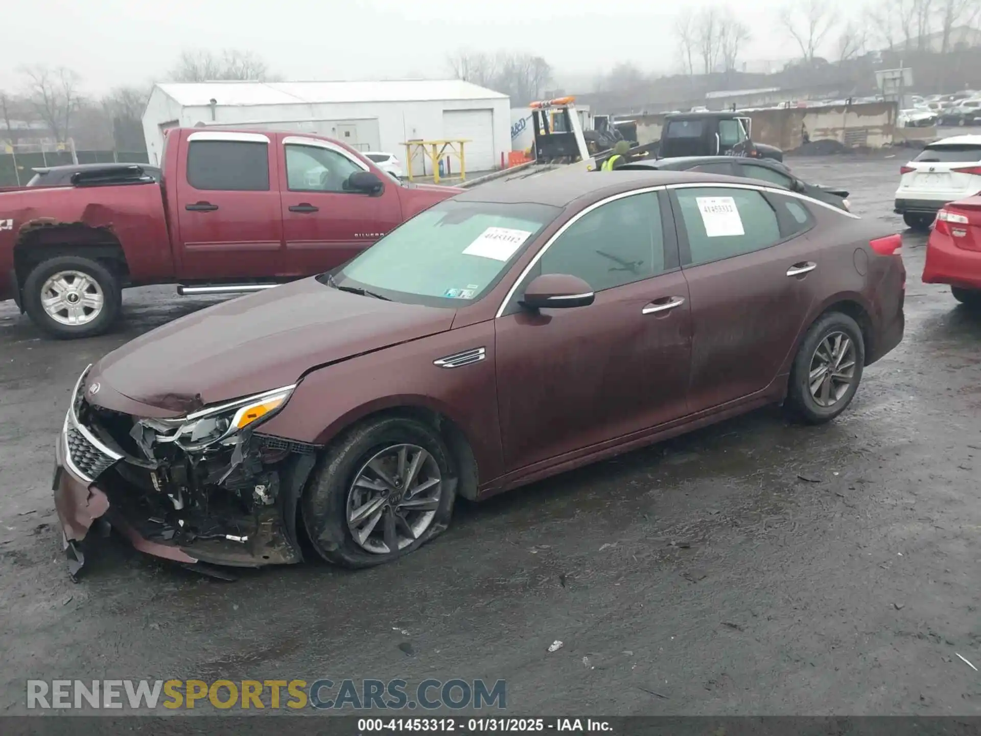 2 Photograph of a damaged car 5XXGT4L36LG397896 KIA OPTIMA 2020