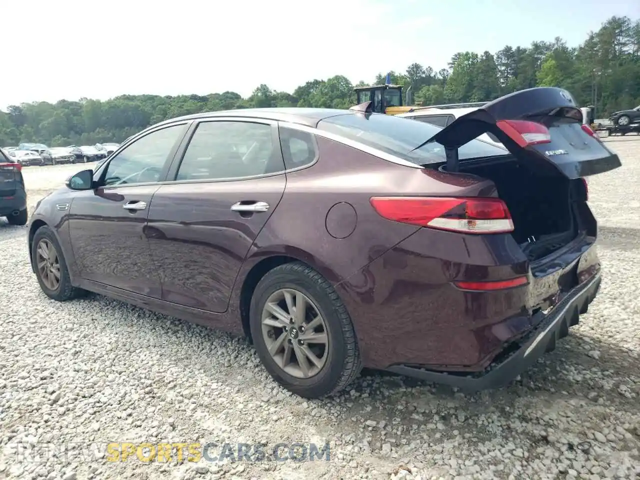2 Photograph of a damaged car 5XXGT4L36LG409674 KIA OPTIMA 2020
