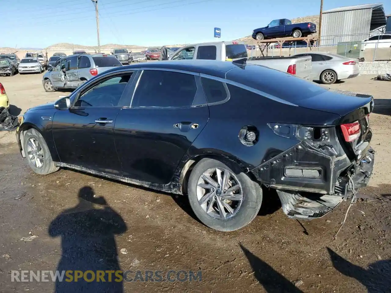 2 Photograph of a damaged car 5XXGT4L37LG383697 KIA OPTIMA 2020