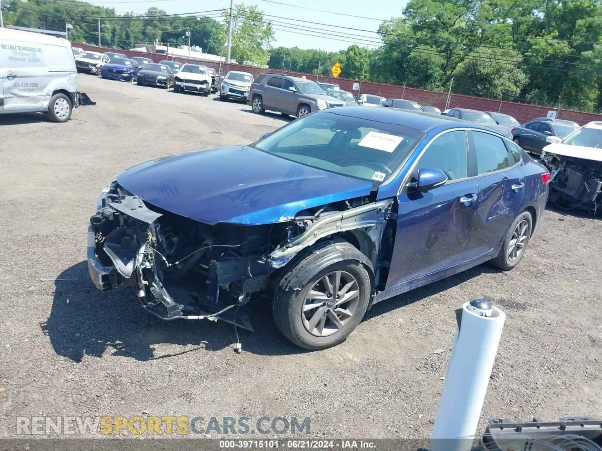 2 Photograph of a damaged car 5XXGT4L37LG400224 KIA OPTIMA 2020