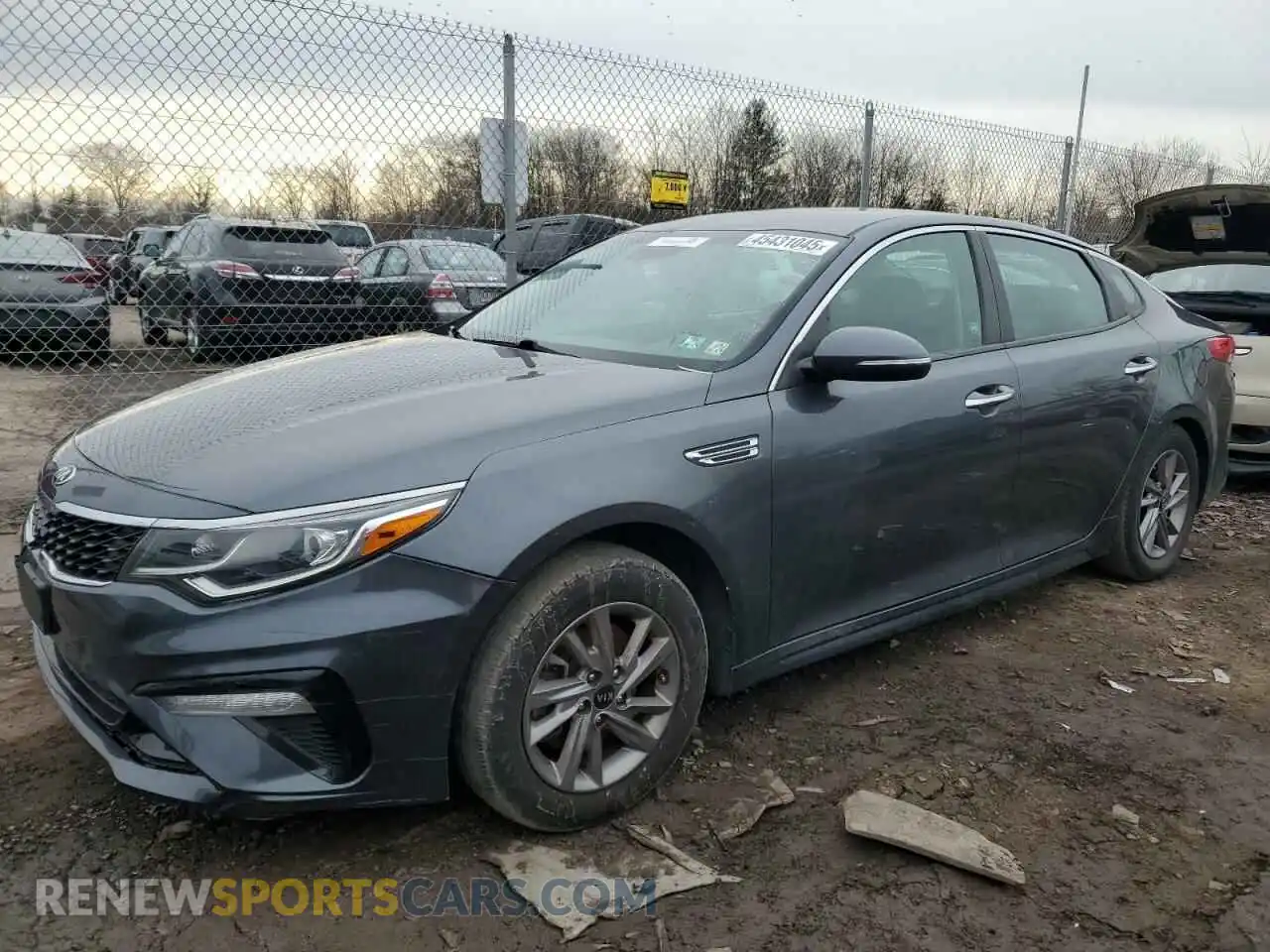1 Photograph of a damaged car 5XXGT4L37LG431375 KIA OPTIMA 2020