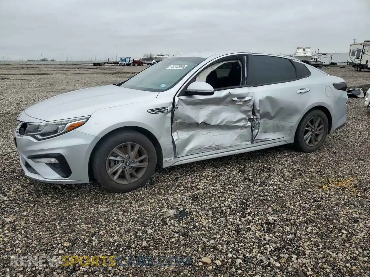 1 Photograph of a damaged car 5XXGT4L37LG435457 KIA OPTIMA 2020