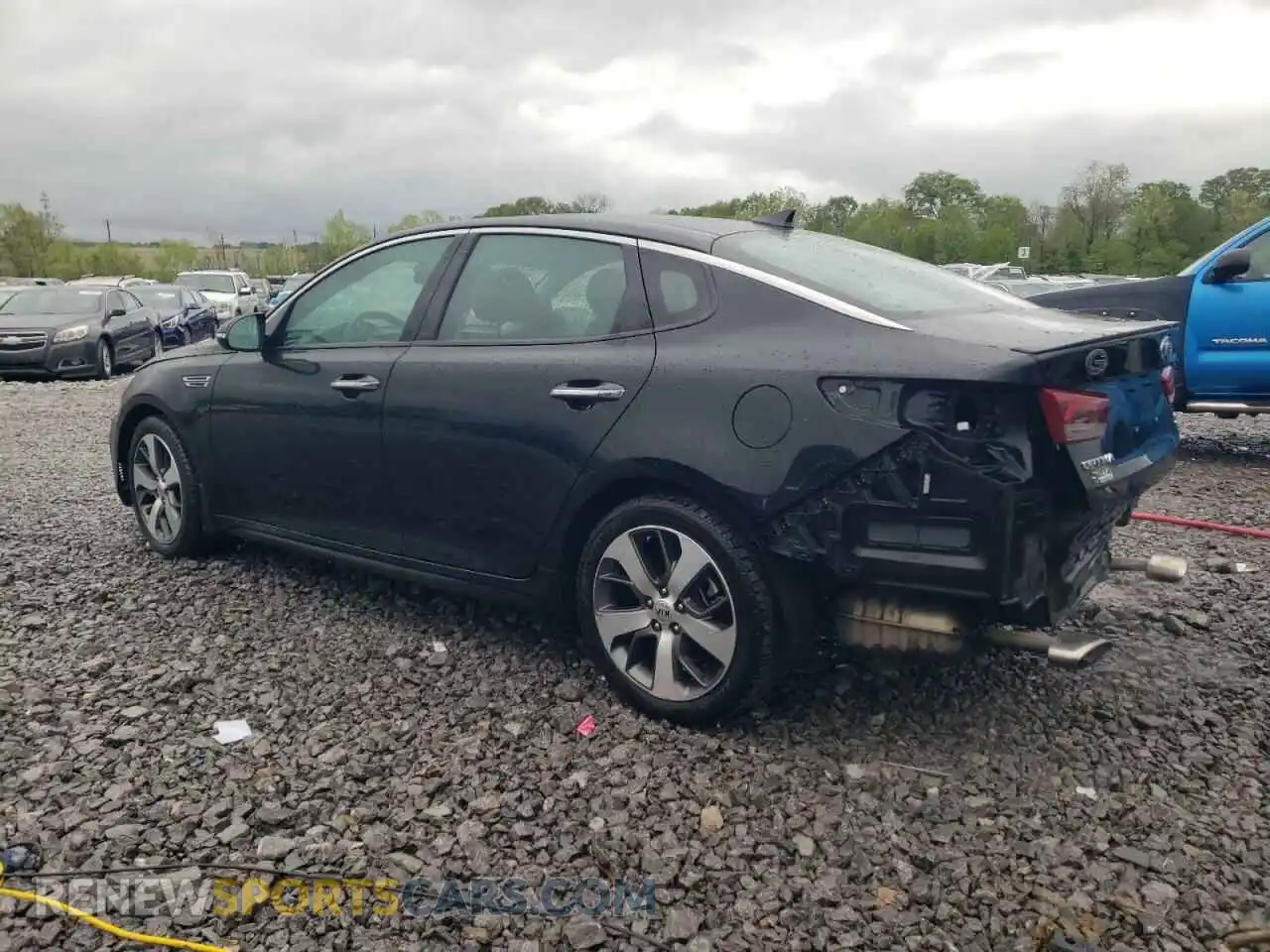 2 Photograph of a damaged car 5XXGT4L38LG395793 KIA OPTIMA 2020