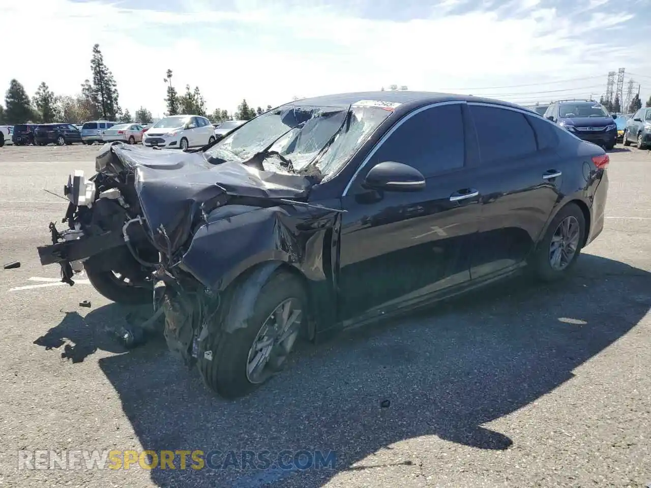 1 Photograph of a damaged car 5XXGT4L38LG403875 KIA OPTIMA 2020