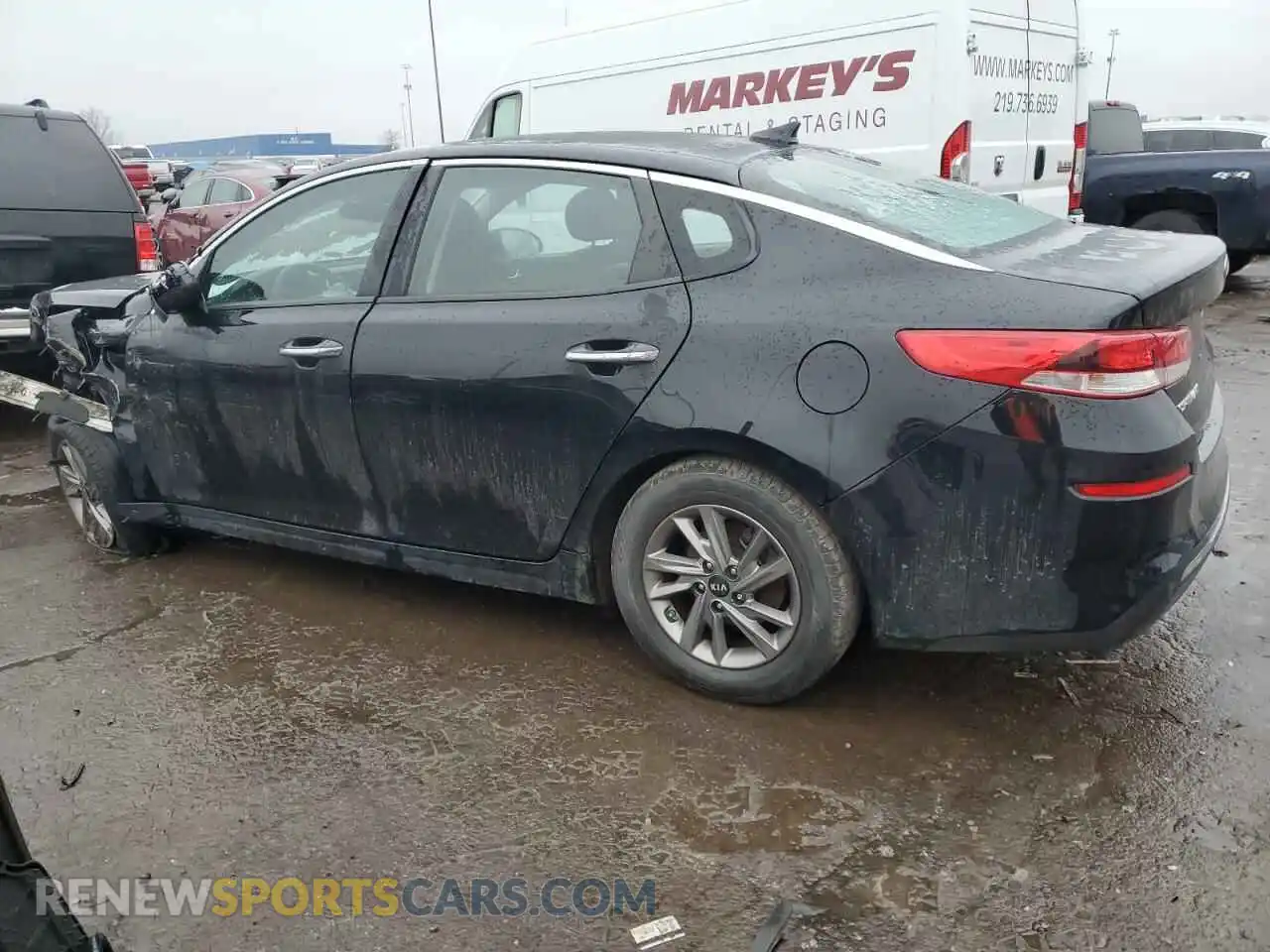 2 Photograph of a damaged car 5XXGT4L38LG450503 KIA OPTIMA 2020