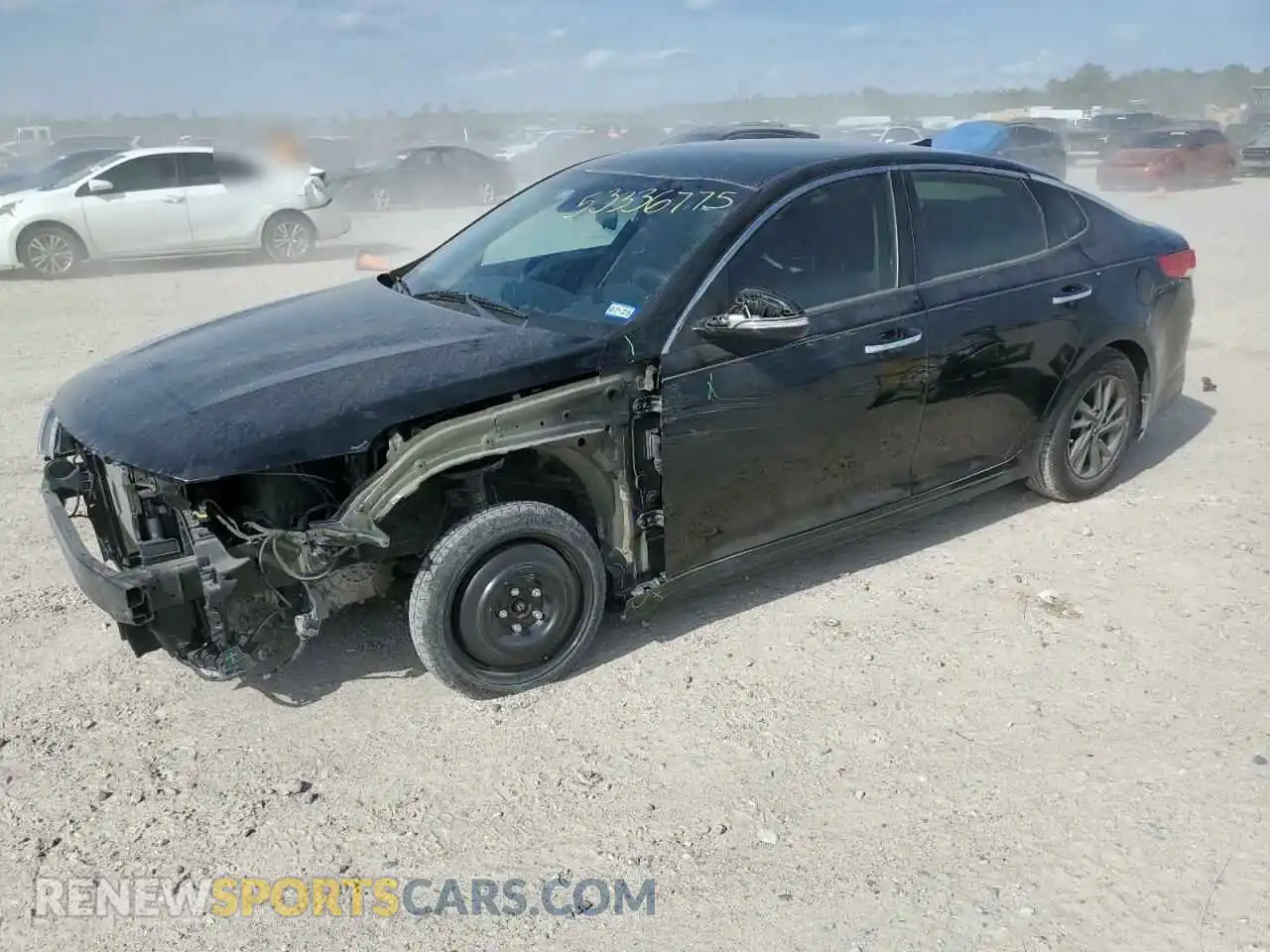 1 Photograph of a damaged car 5XXGT4L39LG401892 KIA OPTIMA 2020
