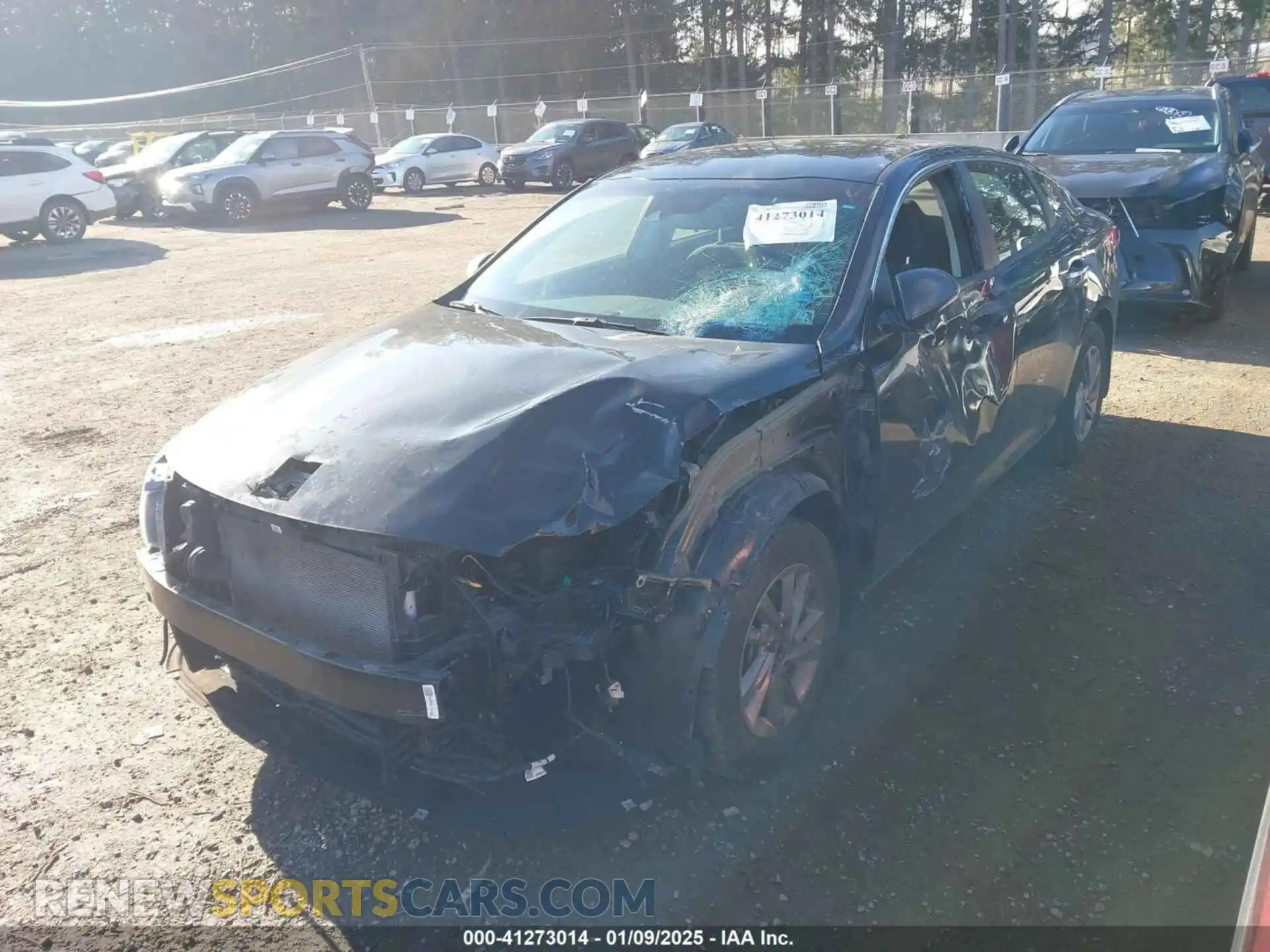 2 Photograph of a damaged car 5XXGT4L39LG409992 KIA OPTIMA 2020