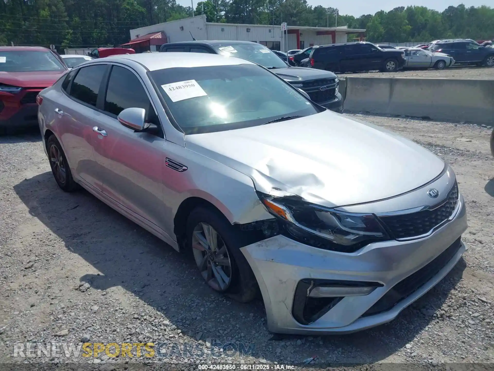1 fotografías del automóvil dañado 5XXGT4L3XLG429961 KIA OPTIMA 2020