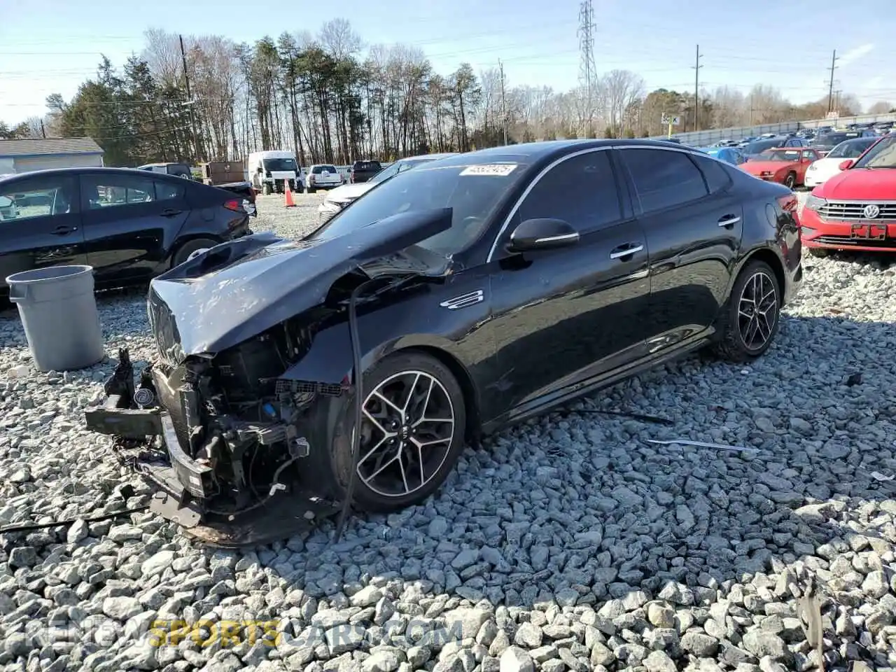1 Photograph of a damaged car 5XXGT4L3XLG433721 KIA OPTIMA 2020