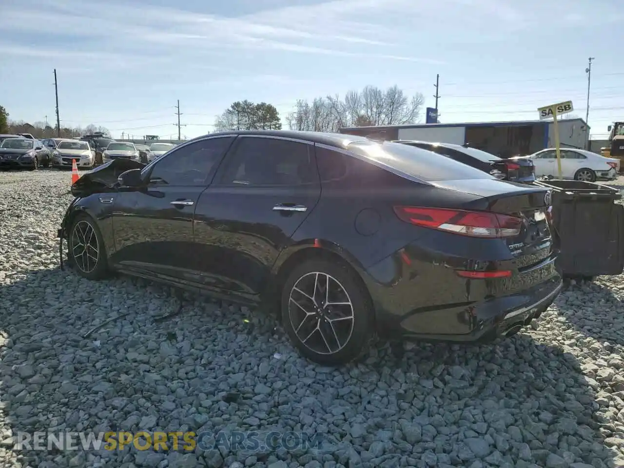 2 Photograph of a damaged car 5XXGT4L3XLG433721 KIA OPTIMA 2020