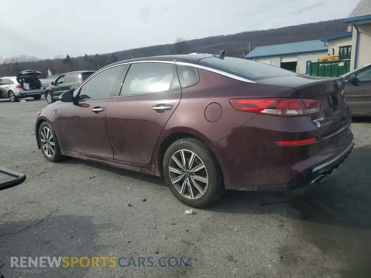 2 Photograph of a damaged car 5XXGU4L14LG424377 KIA OPTIMA 2020