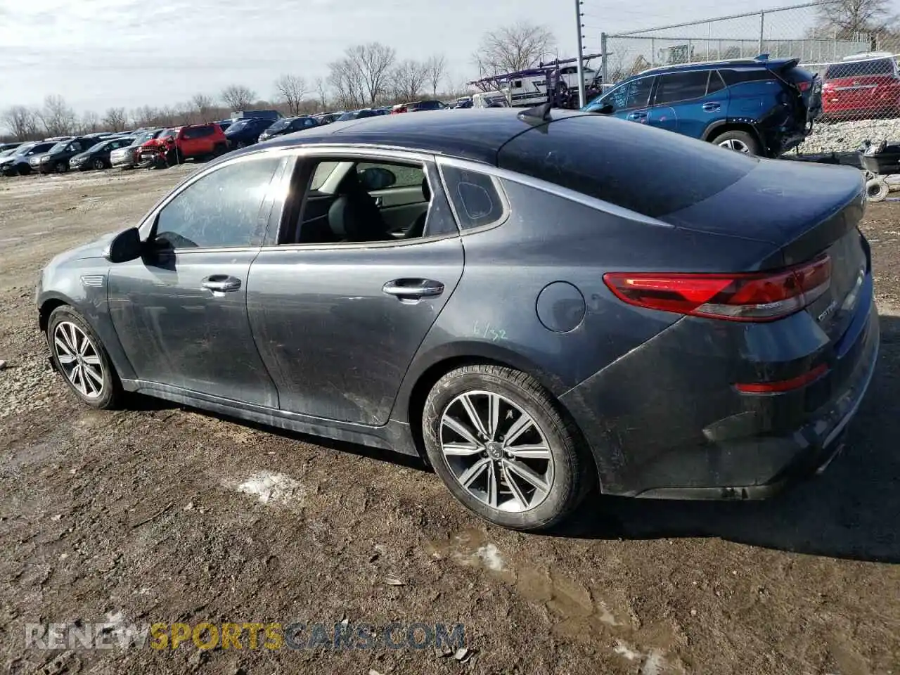 2 Photograph of a damaged car 5XXGU4L15LG405076 KIA OPTIMA 2020