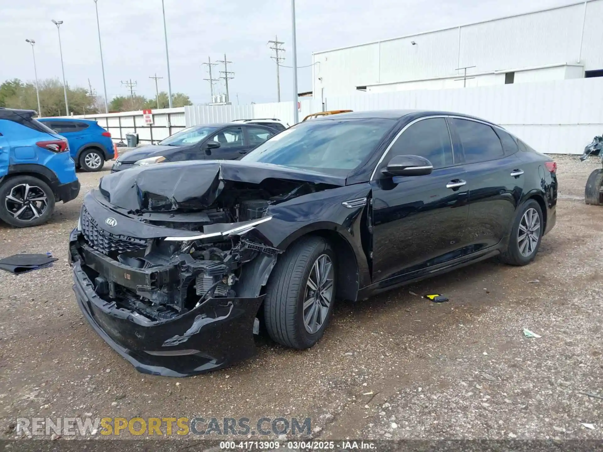 2 Photograph of a damaged car 5XXGU4L16LG395819 KIA OPTIMA 2020