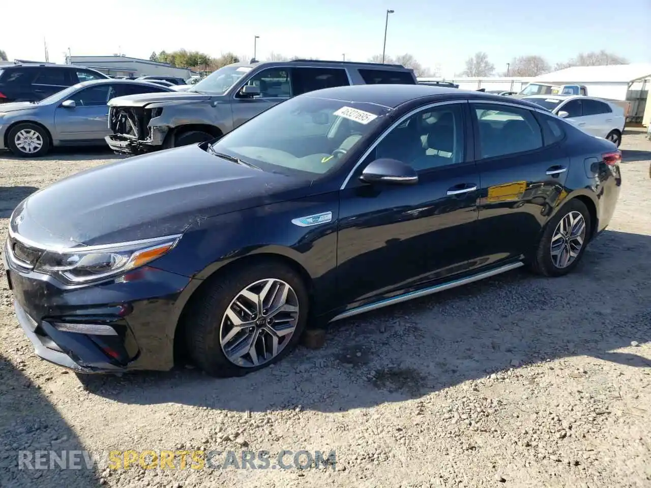 1 Photograph of a damaged car KNAGU4LE6L5040797 KIA OPTIMA 2020