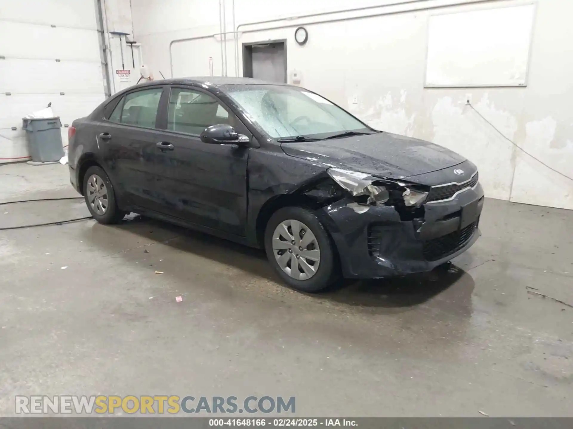 1 Photograph of a damaged car 3KPA24AB1KE227617 KIA RIO 2019