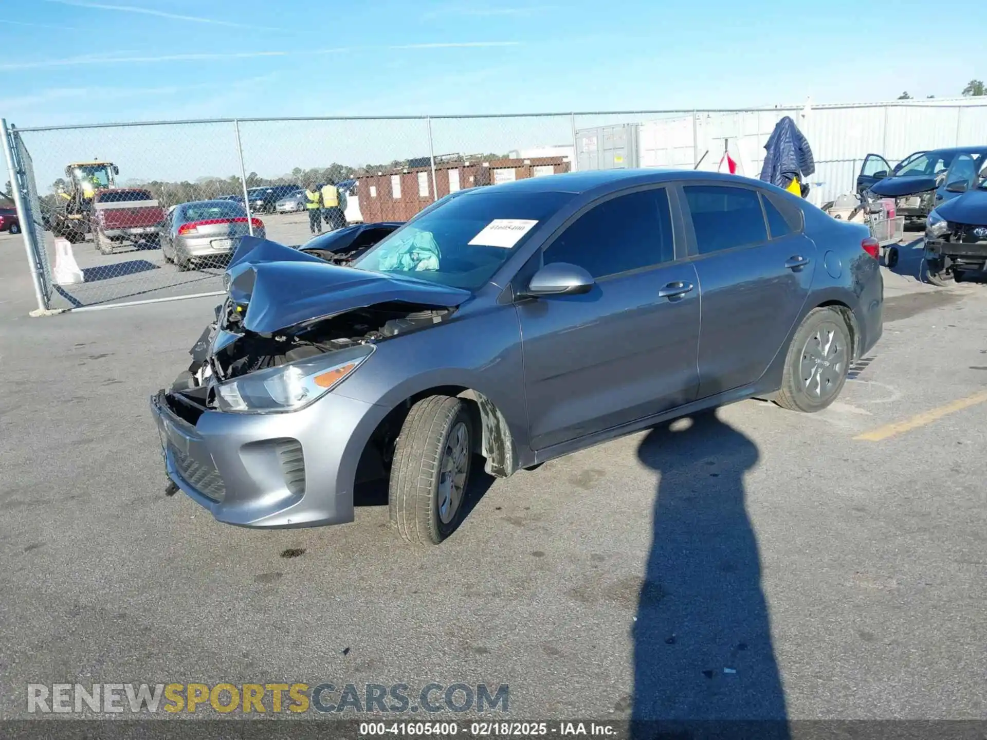 2 Photograph of a damaged car 3KPA24AB2KE181344 KIA RIO 2019