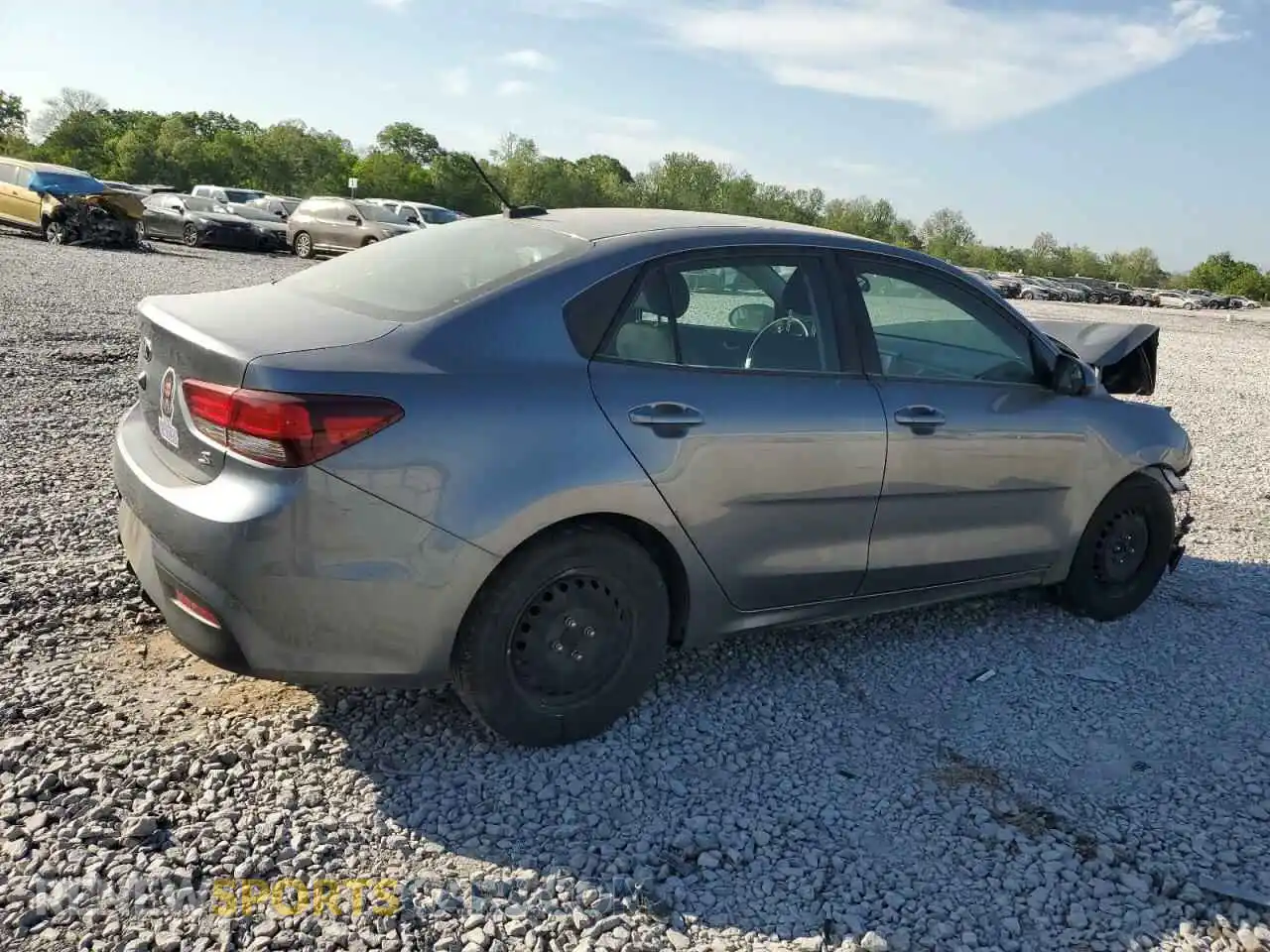 3 Photograph of a damaged car 3KPA24AB2KE195244 KIA RIO 2019