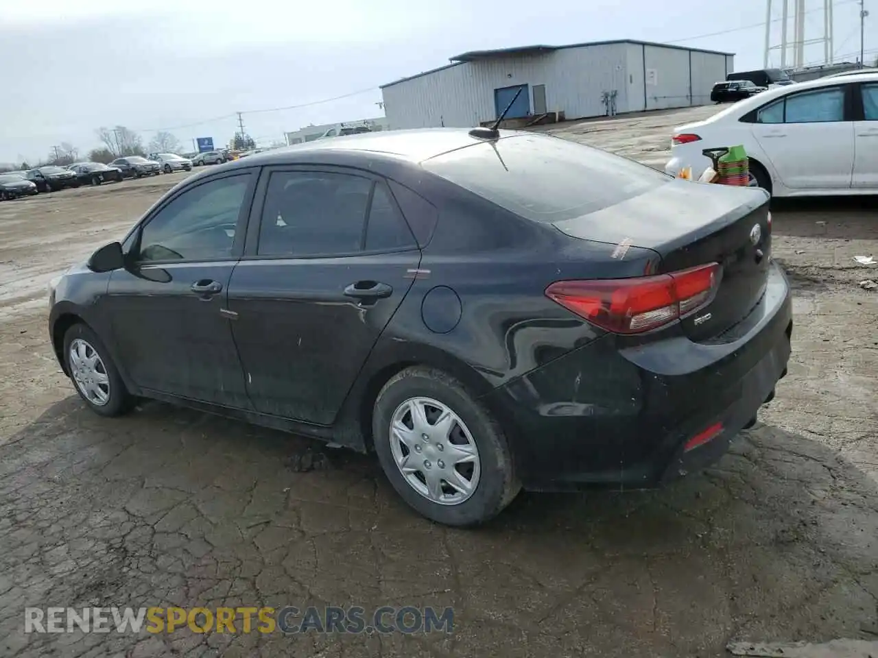 2 Photograph of a damaged car 3KPA24AB2KE210857 KIA RIO 2019