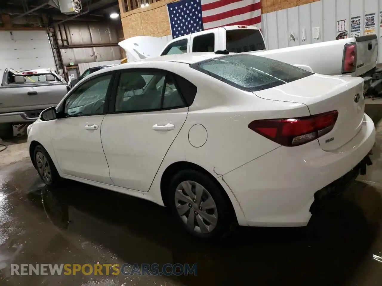 2 Photograph of a damaged car 3KPA24AB2KE227240 KIA RIO 2019