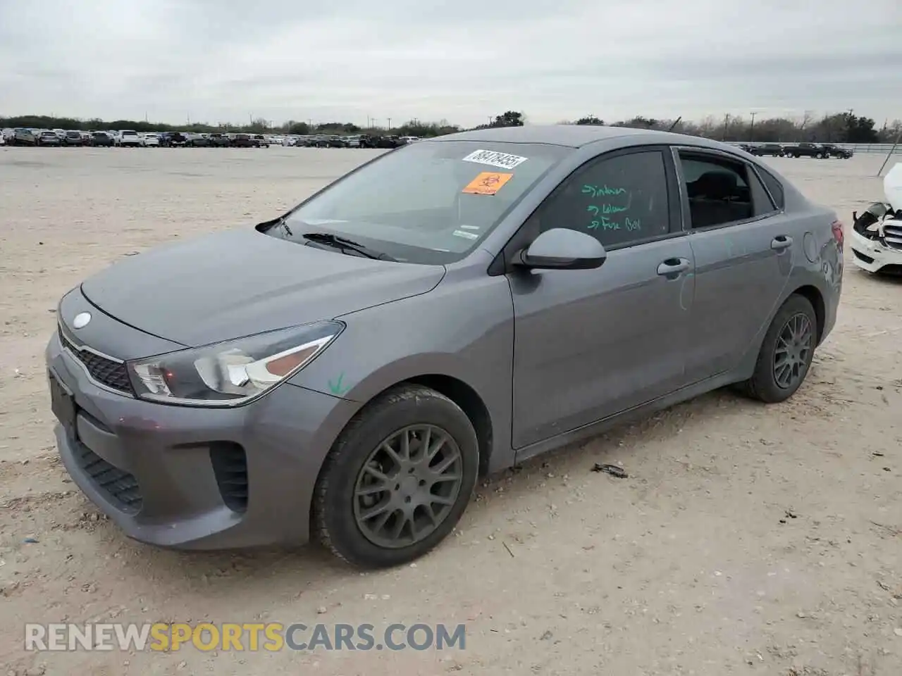 1 Photograph of a damaged car 3KPA24AB2KE249741 KIA RIO 2019