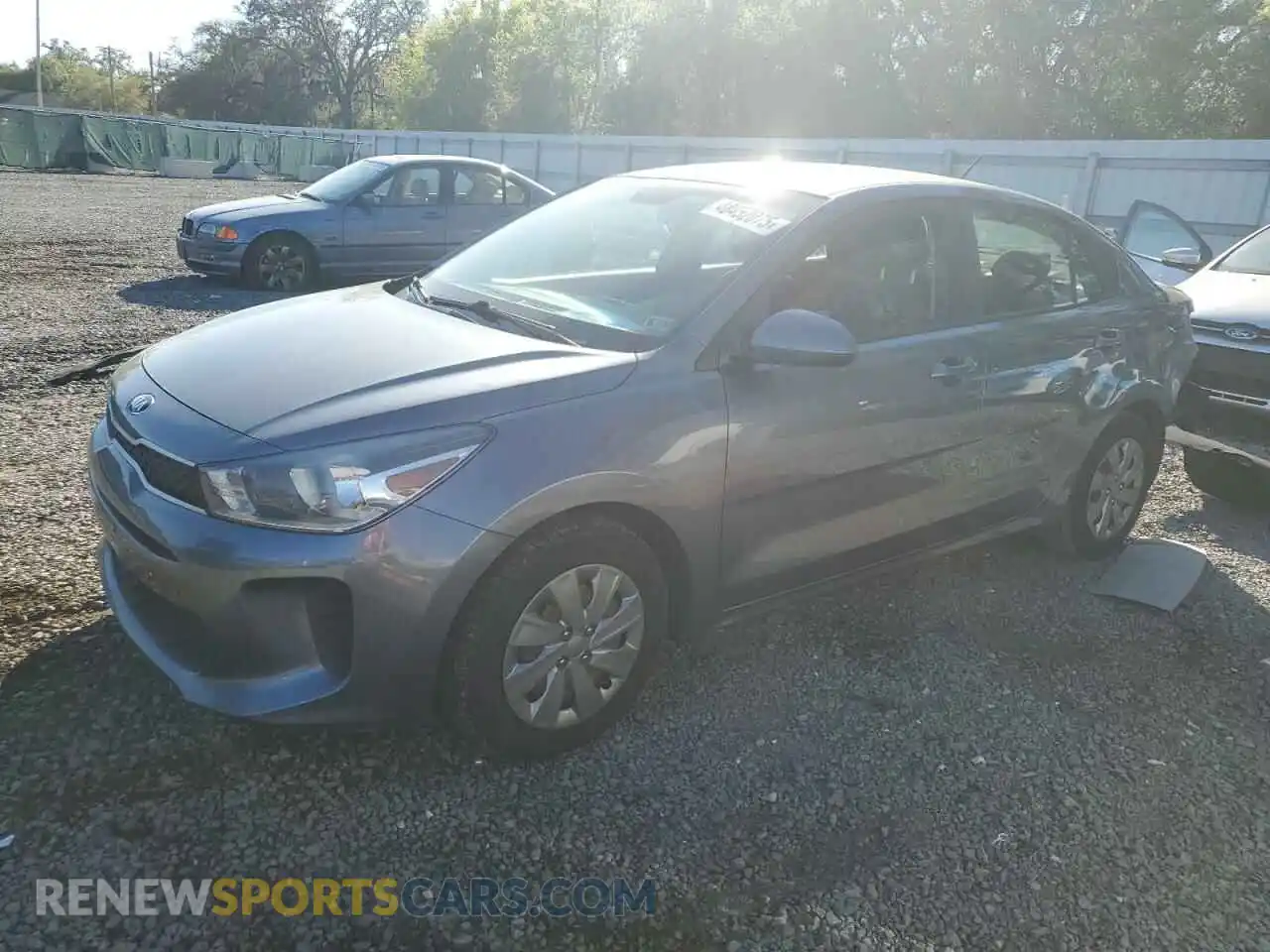 1 Photograph of a damaged car 3KPA24AB3KE182308 KIA RIO 2019