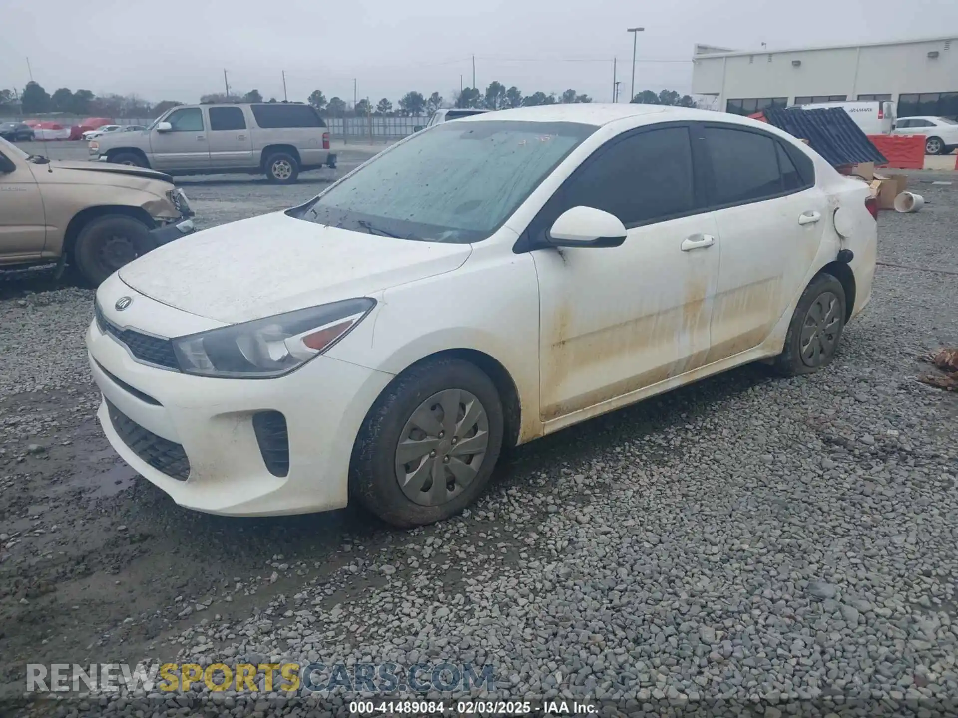 2 Photograph of a damaged car 3KPA24AB4KE217762 KIA RIO 2019