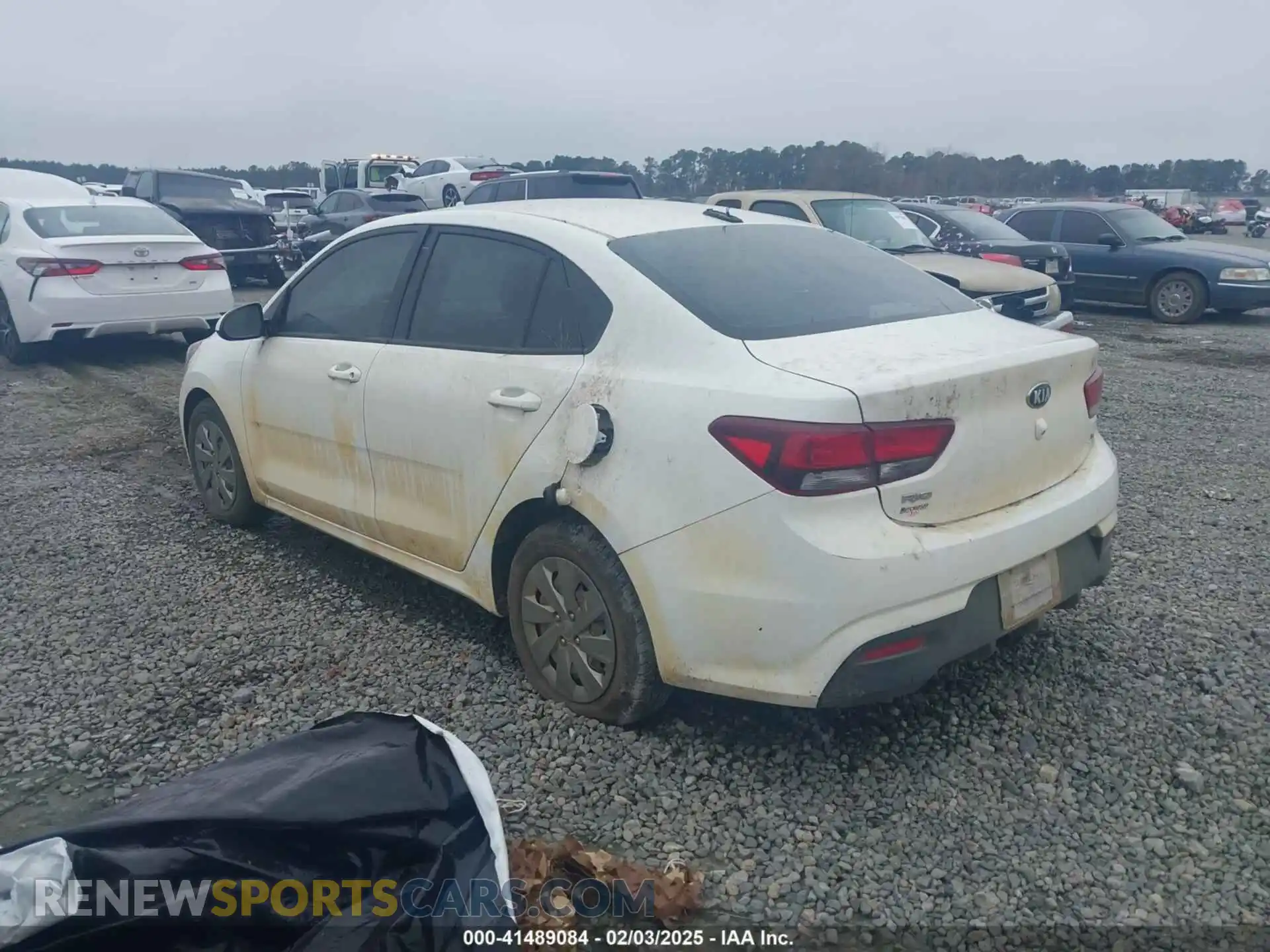 3 Photograph of a damaged car 3KPA24AB4KE217762 KIA RIO 2019