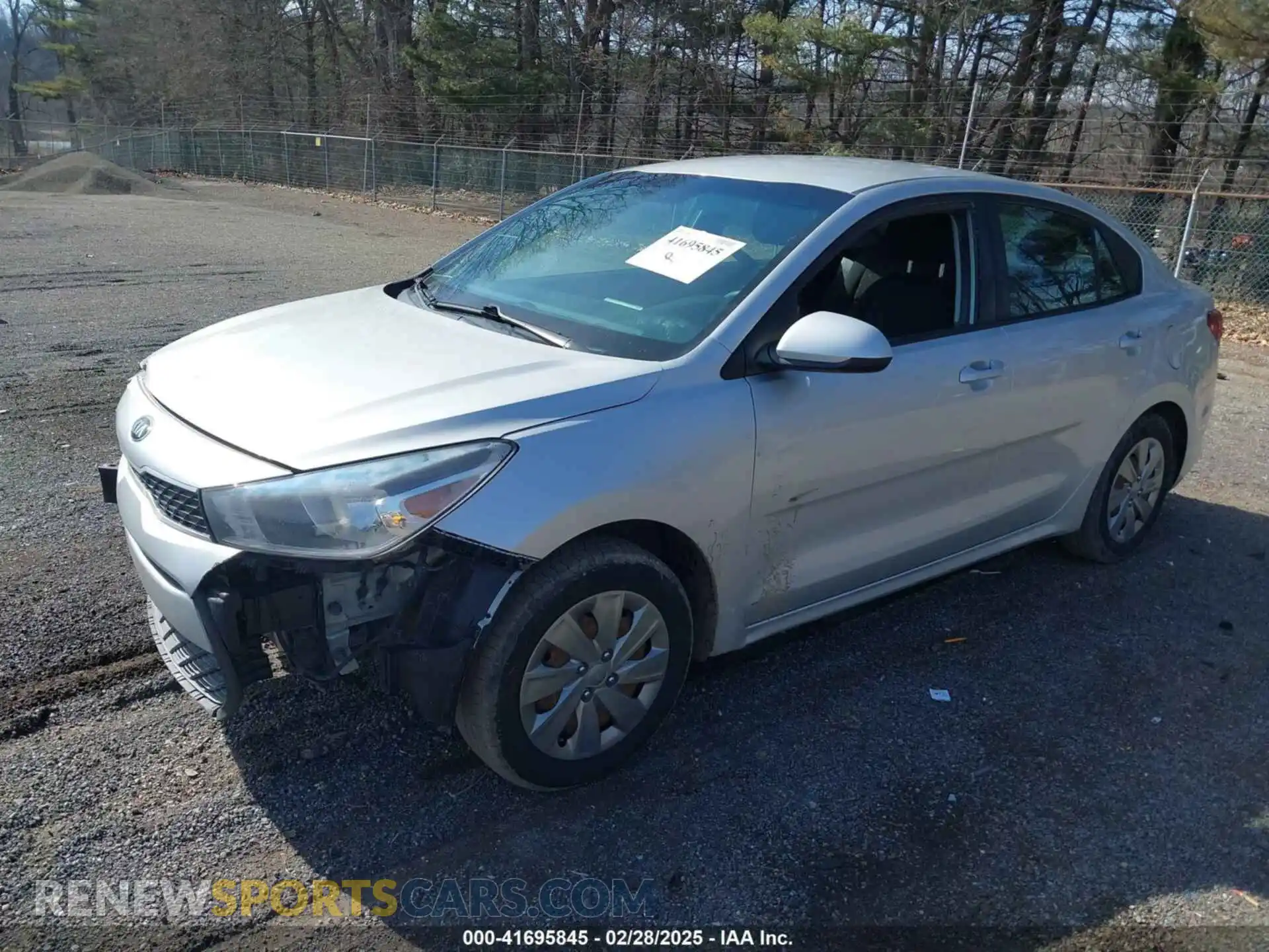 2 Photograph of a damaged car 3KPA24AB5KE158804 KIA RIO 2019