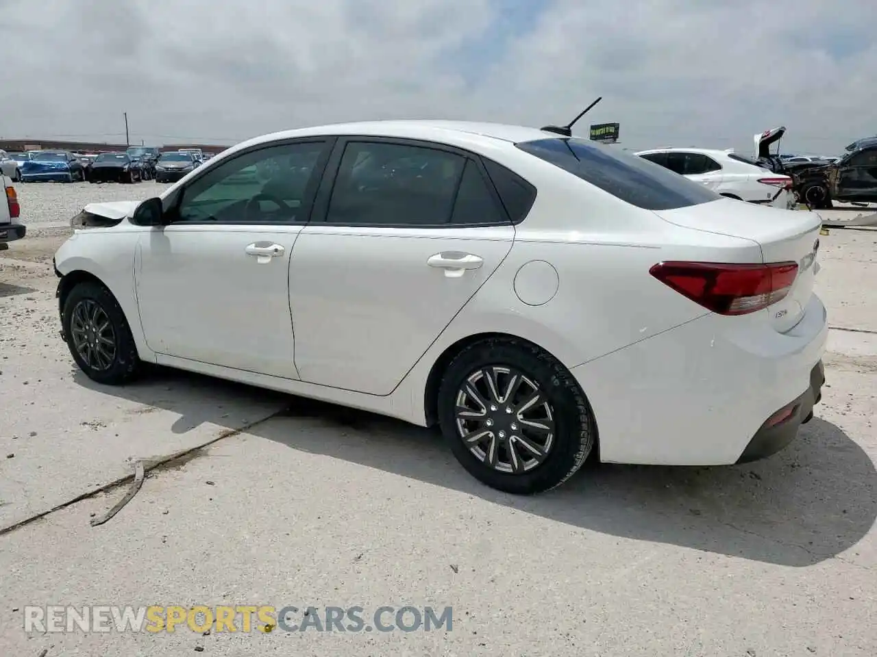 2 Photograph of a damaged car 3KPA24AB5KE213848 KIA RIO 2019