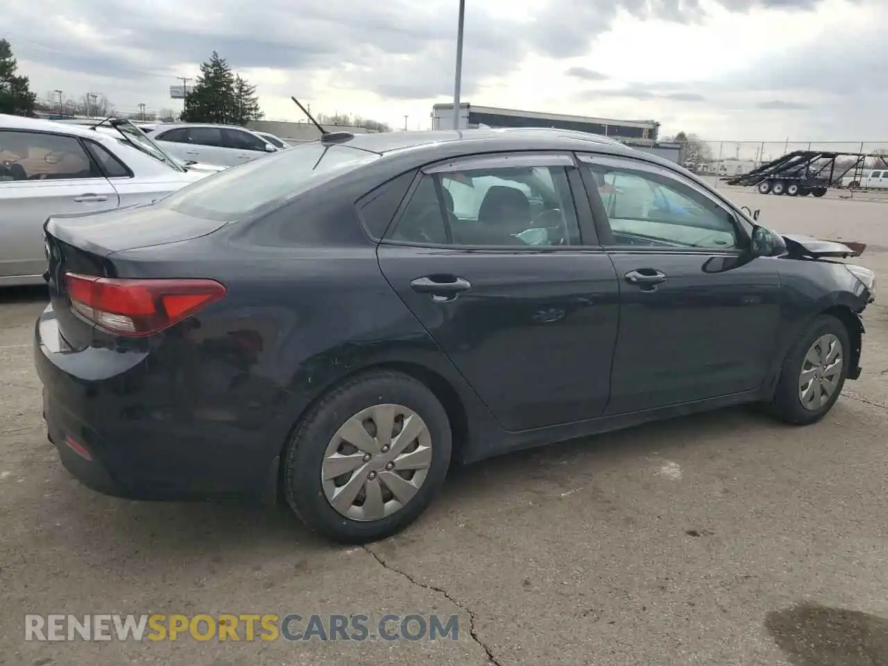 3 Photograph of a damaged car 3KPA24AB5KE222243 KIA RIO 2019