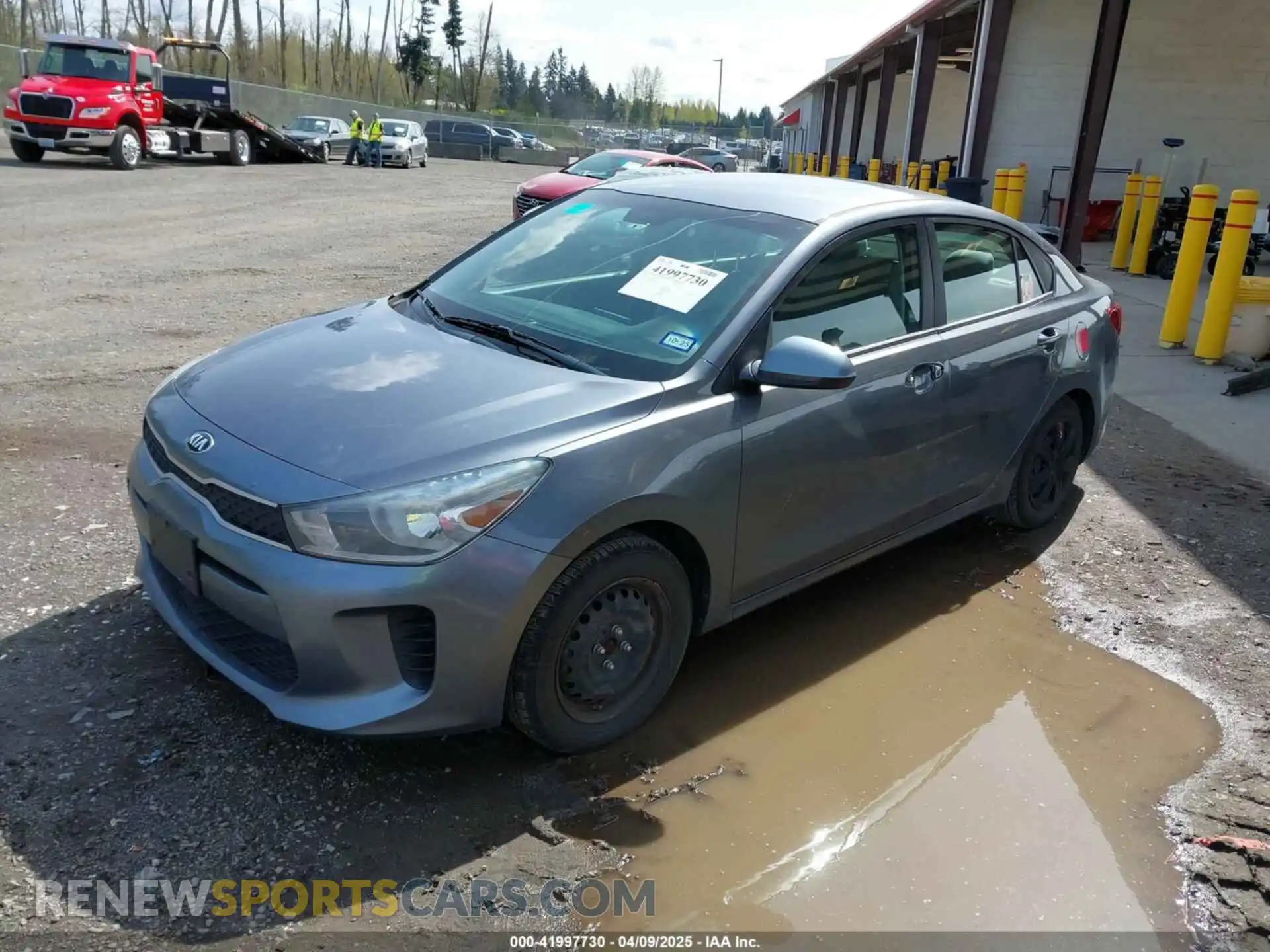 2 Photograph of a damaged car 3KPA24AB6KE170654 KIA RIO 2019