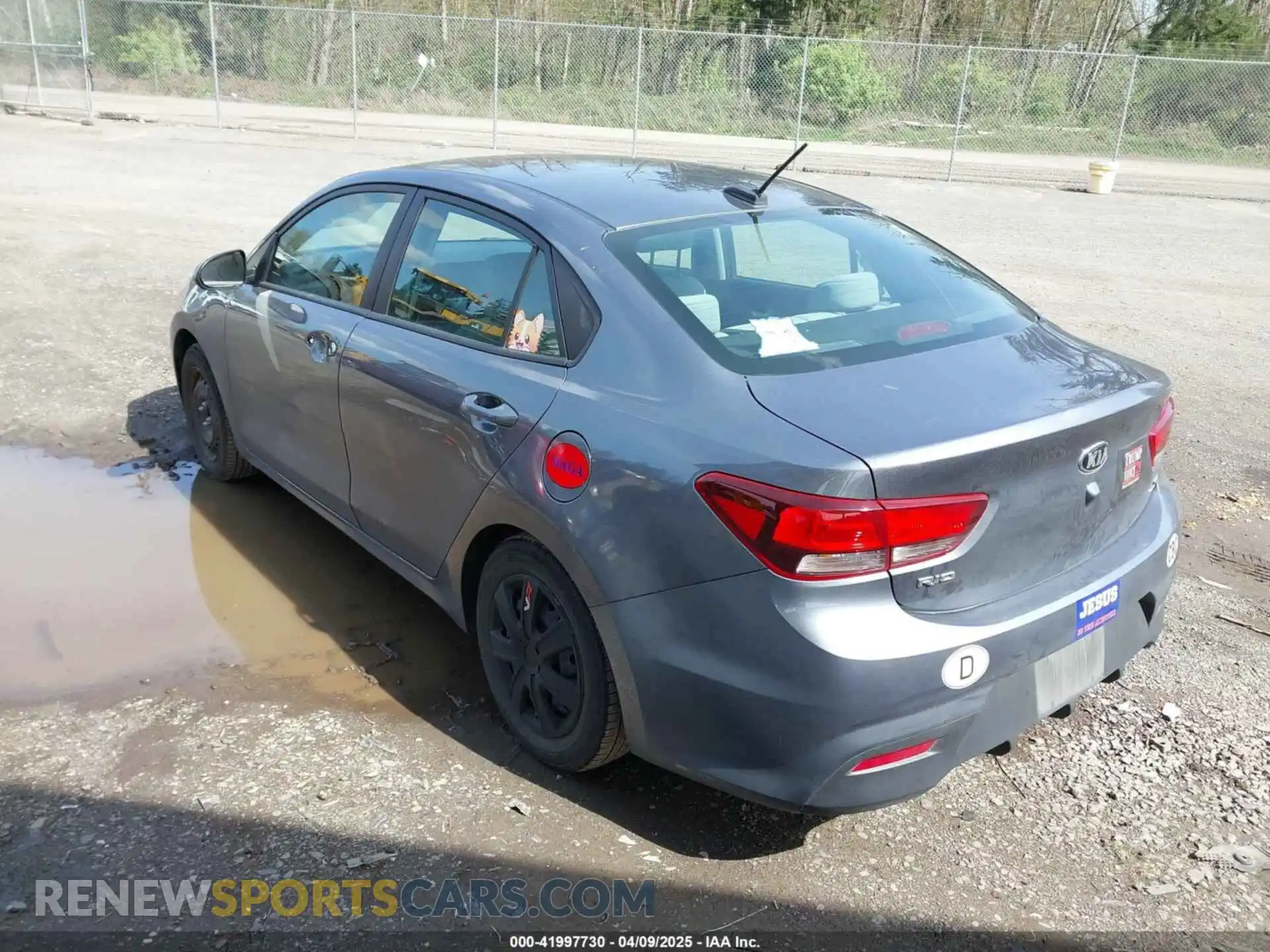 3 Photograph of a damaged car 3KPA24AB6KE170654 KIA RIO 2019