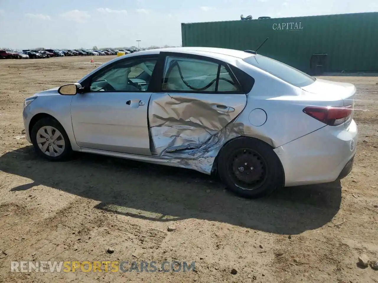 2 Photograph of a damaged car 3KPA24AB6KE172355 KIA RIO 2019