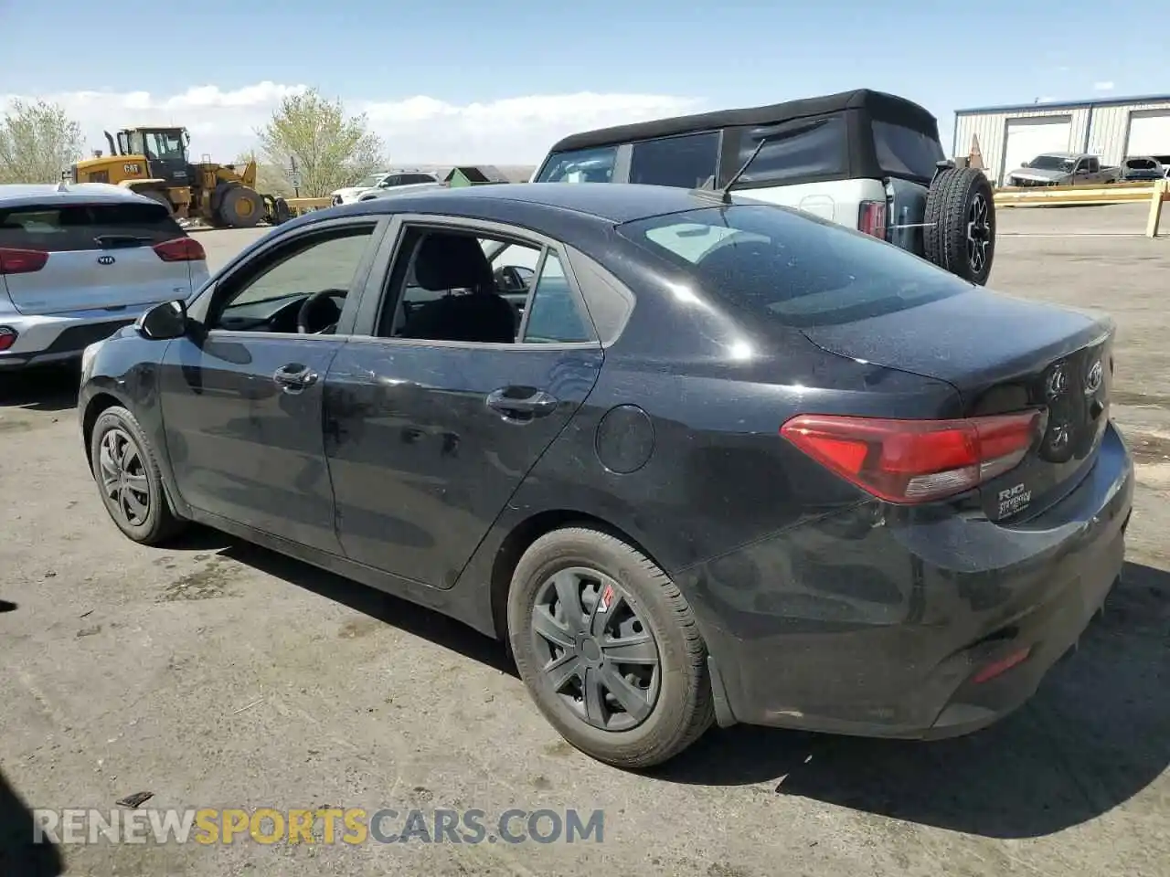 2 Photograph of a damaged car 3KPA24AB7KE172638 KIA RIO 2019