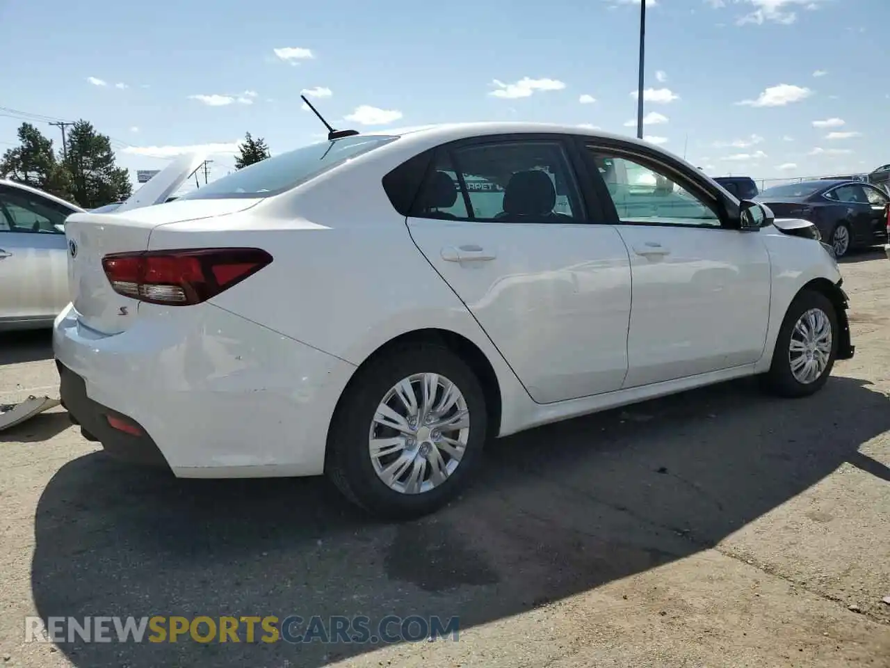 3 Photograph of a damaged car 3KPA24AB7KE194896 KIA RIO 2019