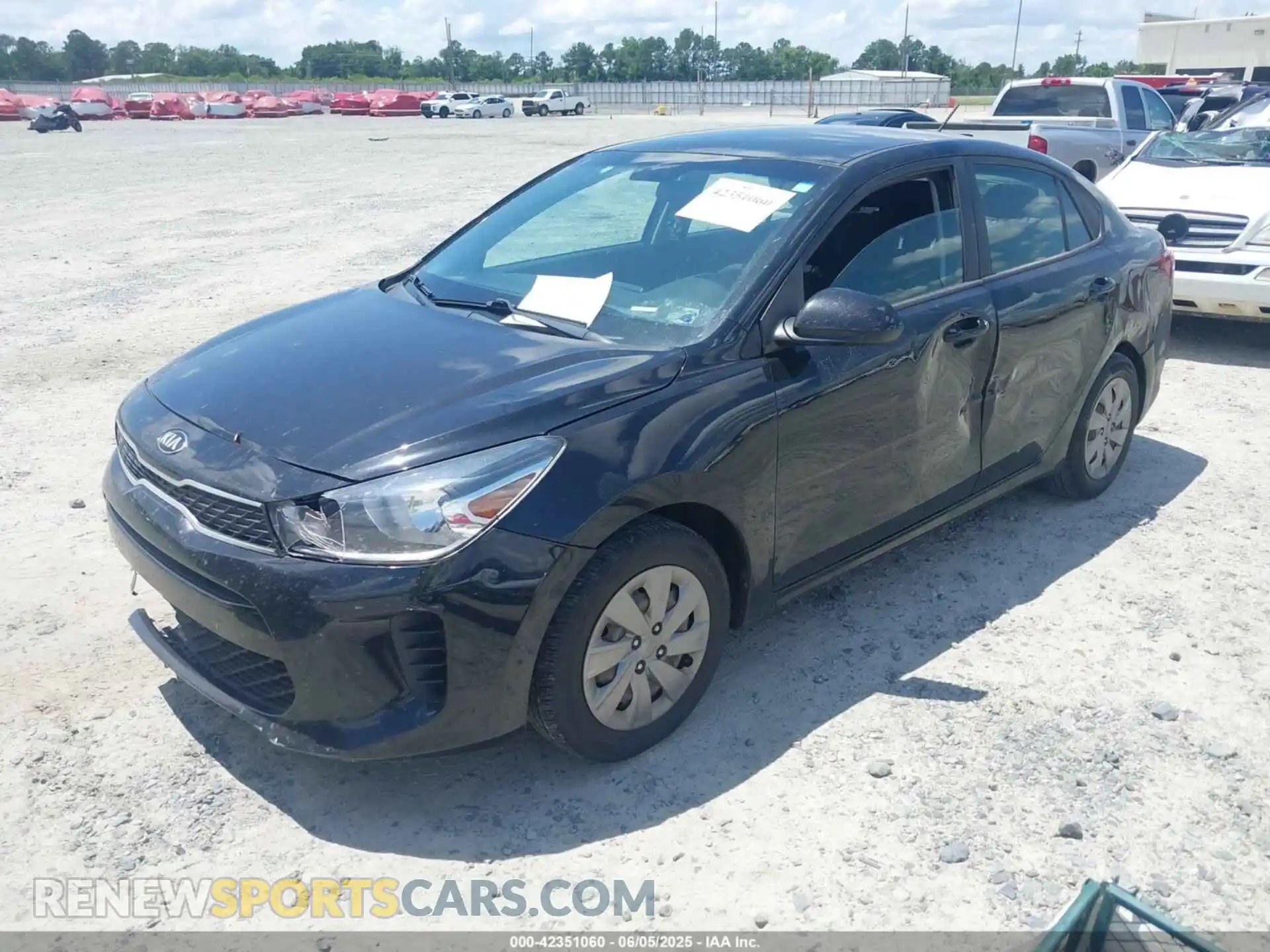 2 Photograph of a damaged car 3KPA24AB7KE242560 KIA RIO 2019