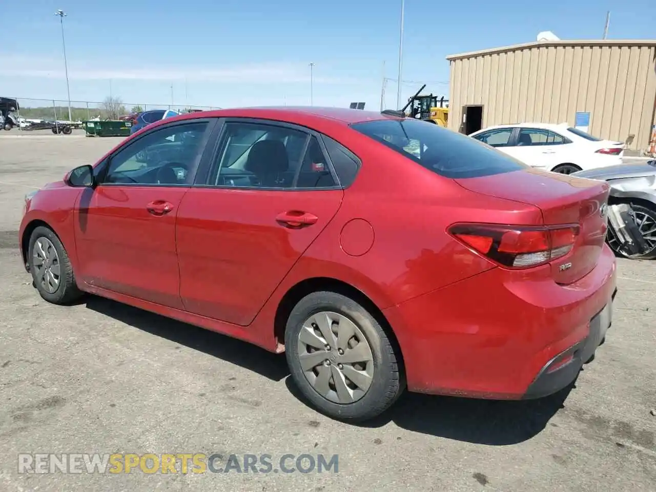 2 Photograph of a damaged car 3KPA24AB9KE208023 KIA RIO 2019