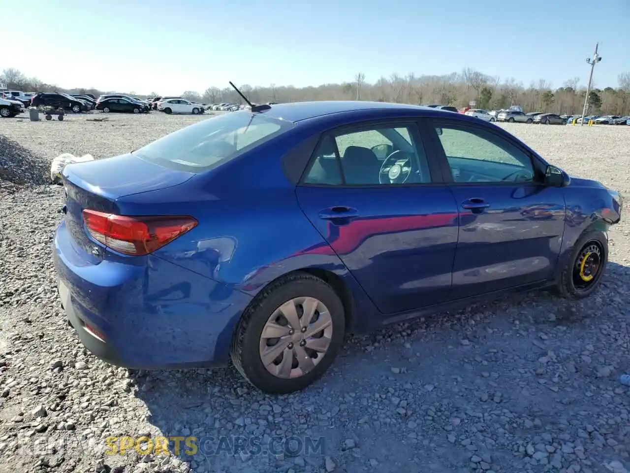 3 Photograph of a damaged car 3KPA24AB9KE249428 KIA RIO 2019