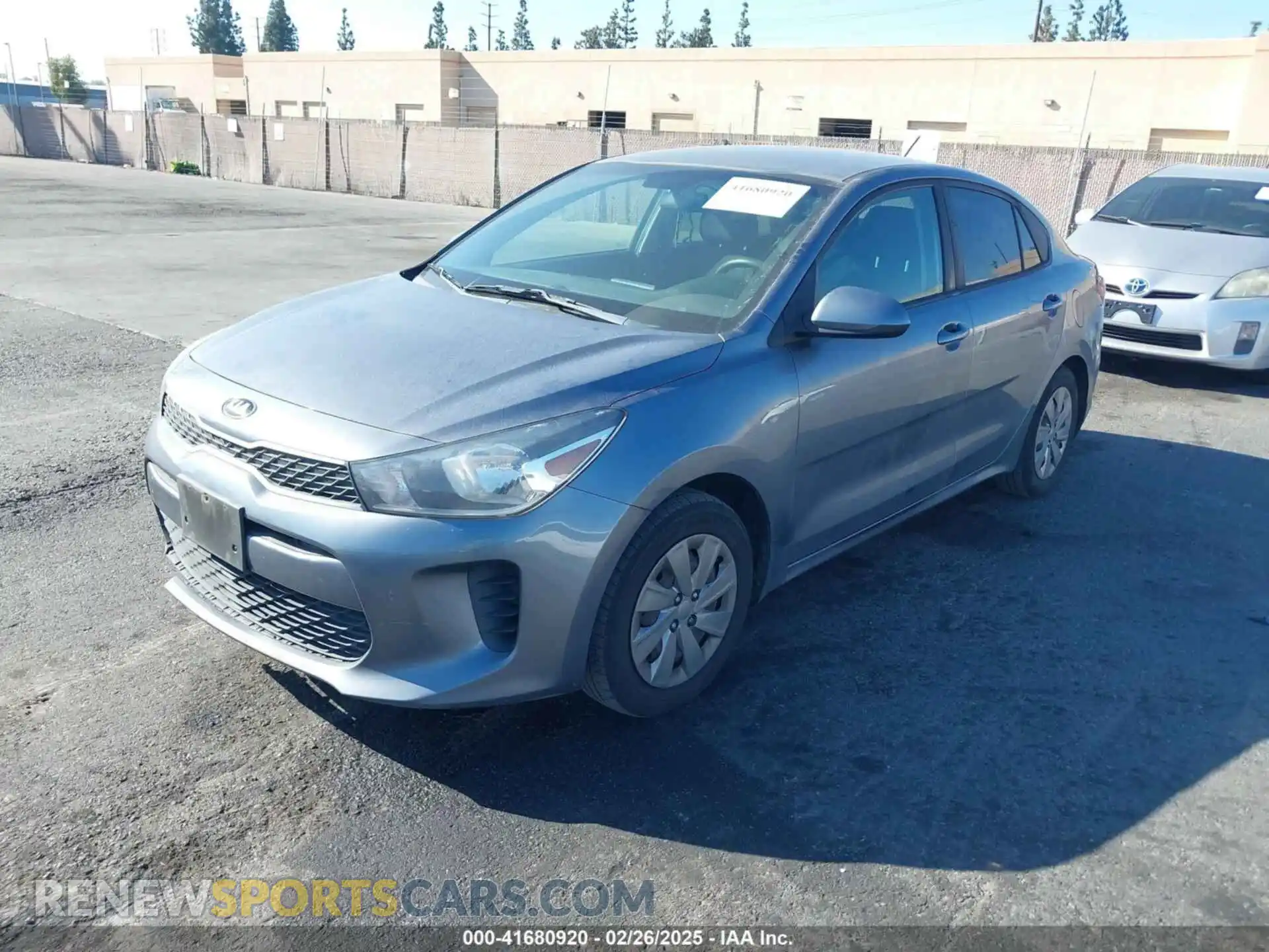 2 Photograph of a damaged car 3KPA24ABXKE232900 KIA RIO 2019