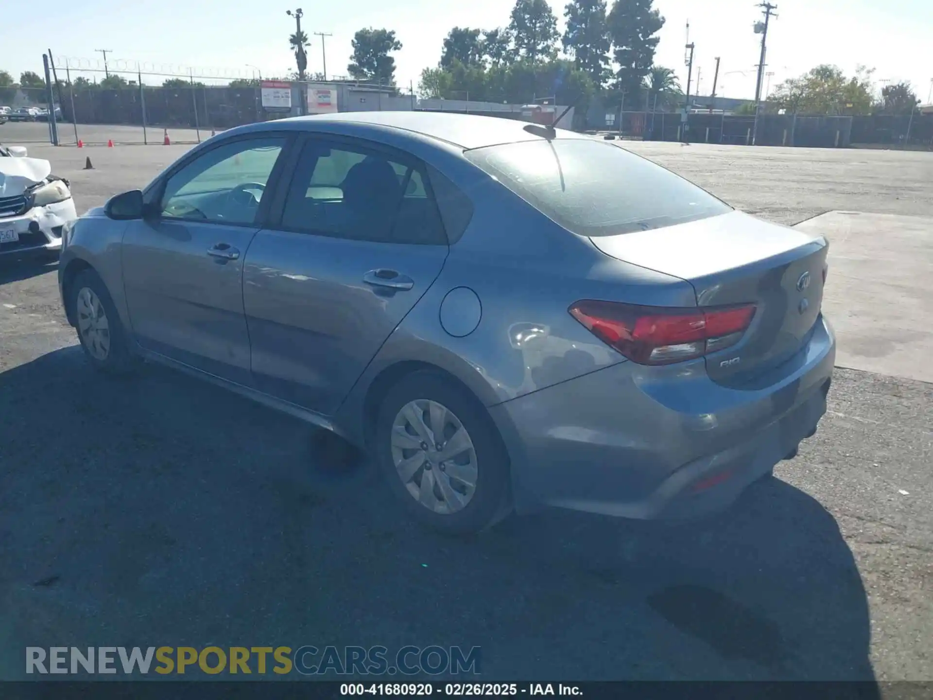 3 Photograph of a damaged car 3KPA24ABXKE232900 KIA RIO 2019